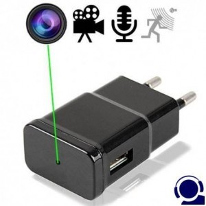 Full-HD Spionagekamera getarnt im USB-Ladestecker. Diskrete Videoüberwachung mit Ton an allen Orten. Glasklare Videoaufzeichnung mit 1920 x 1080 Pixel. Video-und Audio-Beweise sofort. Energieversorgung mit 220-V Strom aus der Steckdose.